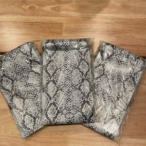 6x9(100)Snake Print poly mailers